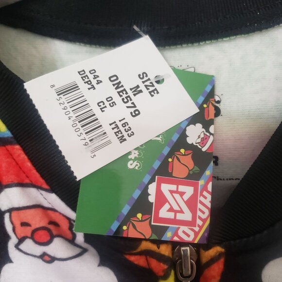 MakerWear Ugliest Christmas Sweater Pajama One Piece Unisex Size M - Picture 5 of 9